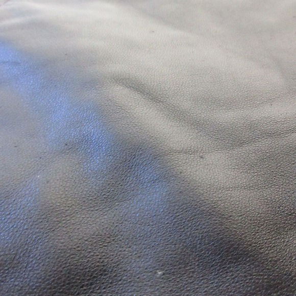 Deerskin Trading Post Leather Mini Skirt 6 Black Mini Vtg Y2k Biker Grunge 316 - Picture 10 of 14